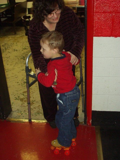 Can I borrow your walker???