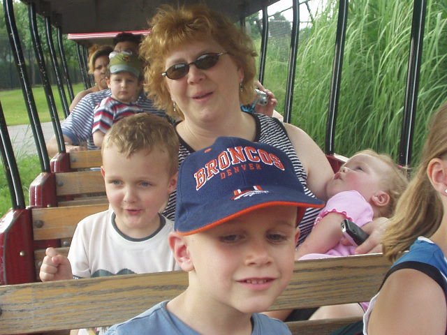 Mamaw and I saw something funny???