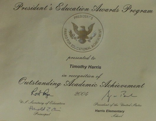 Outstanding Academic Achievement