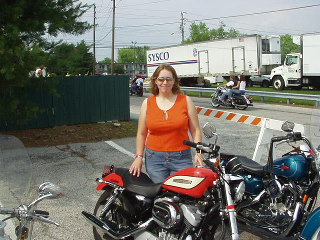 I just love my bike!! It is AWESOME...and ORANGE!