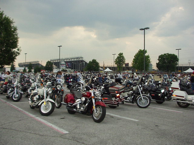 There were over 10000 bikes on the Miracle Ride last Sunday! (WOW it was awesome!!) Thank You everyone that donated!! :)