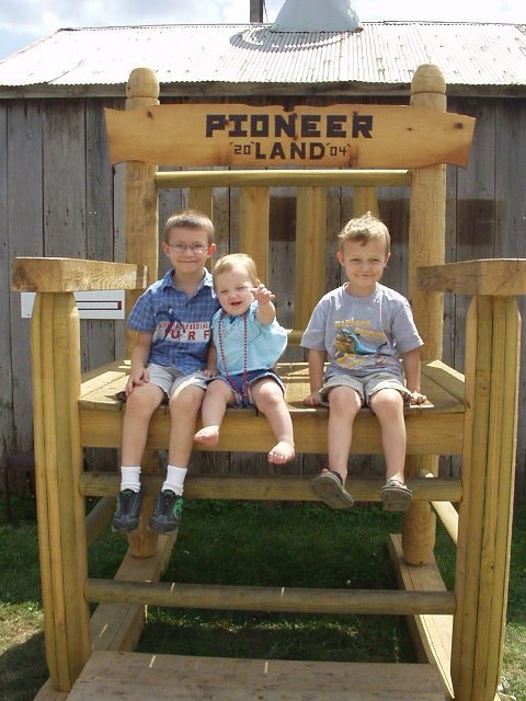 That's one big rocking chair!!!!