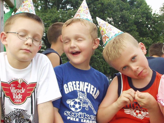 I think the heat made the boys crazy!