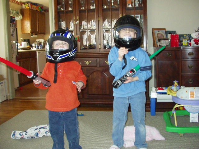 My boys can be so silly!!!