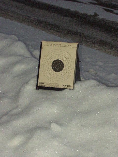 Timothy is ready for move'n targets :) hehehahahoho!