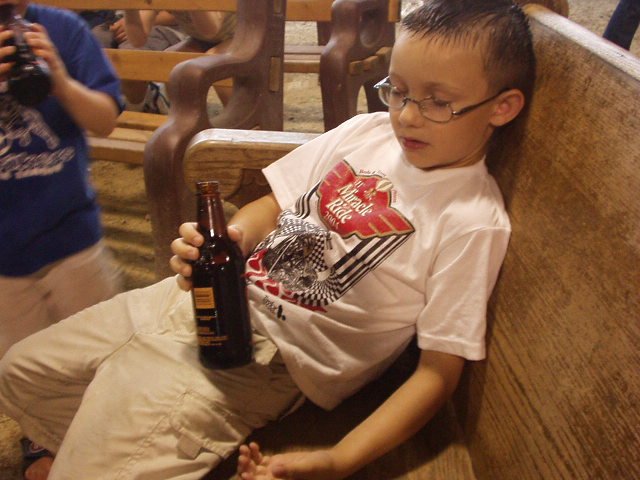 Timothy wanted his picture taken like this :P