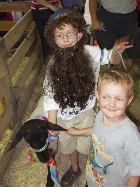 Ruperts beard was a little long!