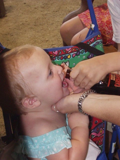 Abigail likes the rootbeer also :)