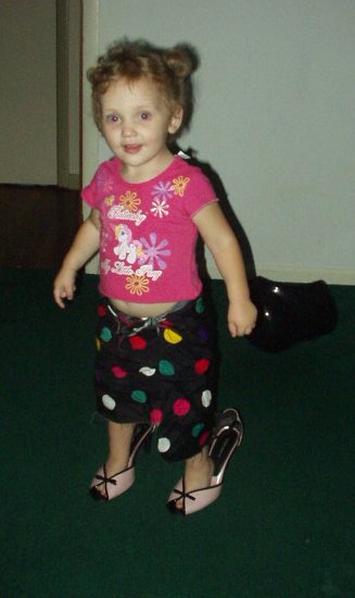 I have a feeling that this is how Abigail will be dressing for the rest of her life!! SeXy!