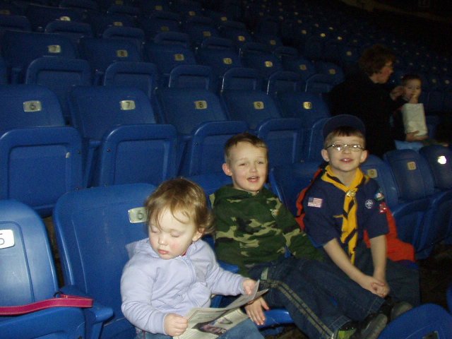 Abigail can't believe what the news paper says!! Elijah and Timothy are yelling for food!!!