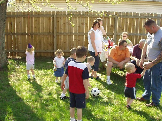 Abigail had a wonderful party!! Such a pretty day!