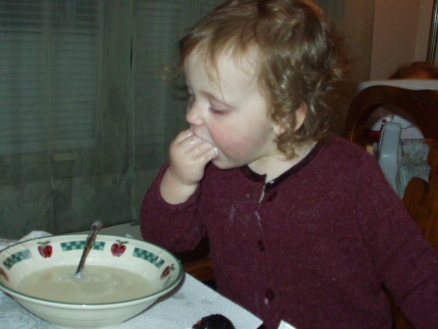 This soup is good even without a spoon!