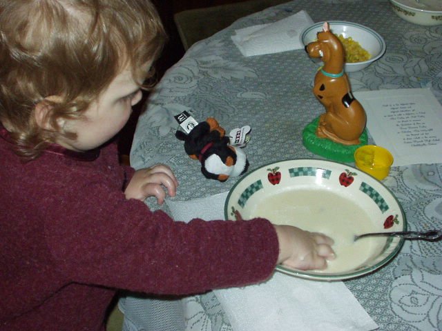 I know there is something at the bottom of this bowl!