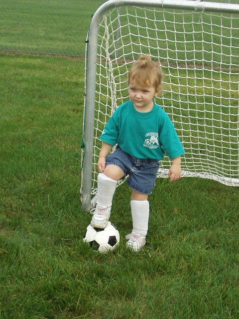 I think she may have smiled a little better for the camera guy :)