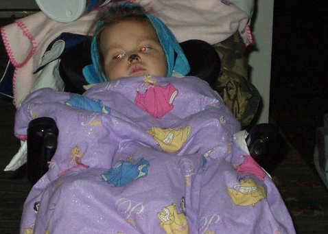 I'm a red eyed blue dog :P