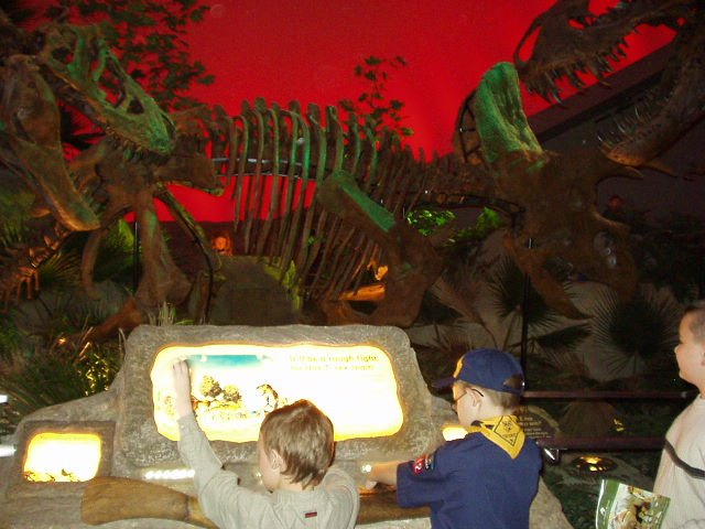 The Dinosphere exhibit is really neat!!!