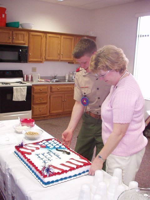 That was one big cake!!!