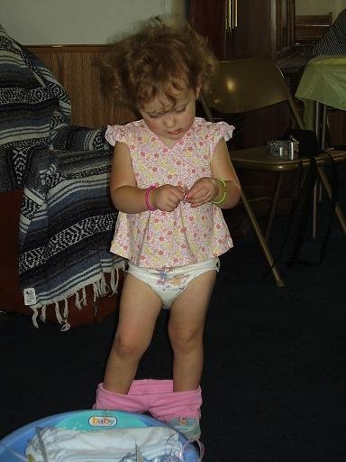 Abigail is a doll in or almost out of any outfit!!