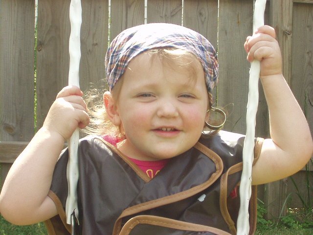 Cutest little girl pirate ever!!