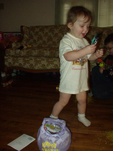 Mommy, can I eat this now??