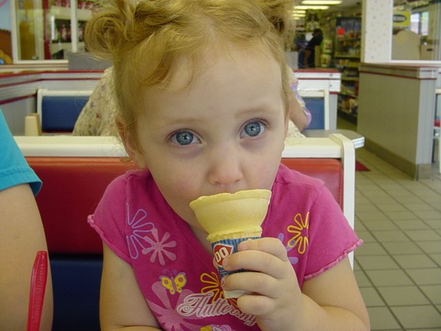 Abigail is DQ's new spokes girl!