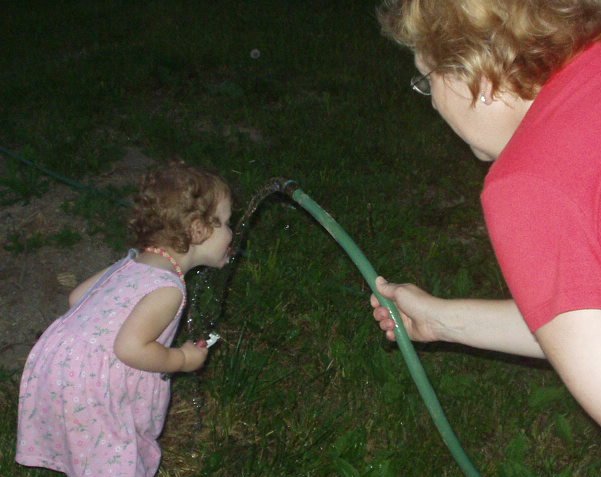 This is how you get a drink in the country :) hehe