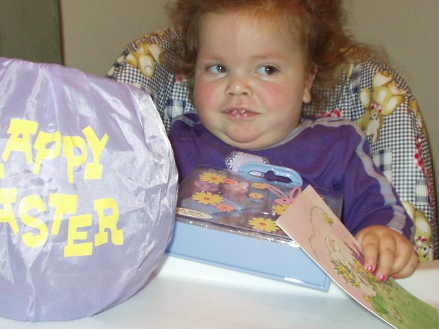 I thought I saw the Easter Bunny!!