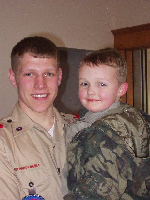 Uncle Bruce is a scout and Elijah is the Army guy :)
