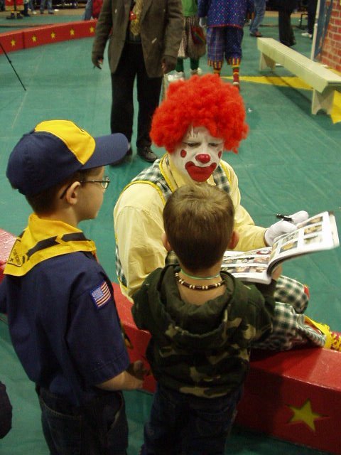 I'm not sure what they were talking about :) Looks serious tho \