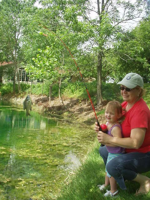 Mamaw and I love to fish together :)