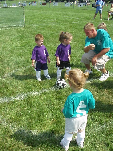 Hey coach! Don't tell the other team our secrets!!