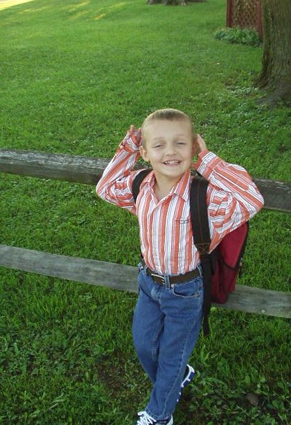 I can't wait to get on the bus and meet my teacher!