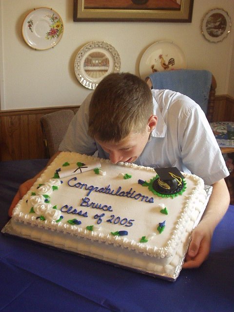 I guess I wouldn't have to tell Mom!!! I have this picture :)