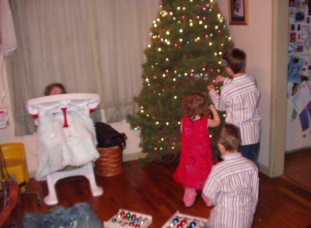 I mean...the kids are going to decorate the tree :)