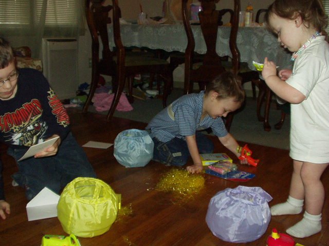 The kids had a great Easter!!