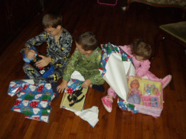 I think this is the first round of gifts :)