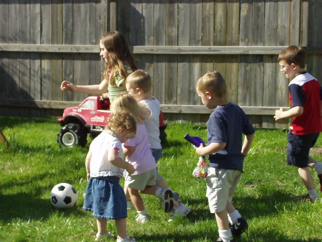 The kids were great at the party!!