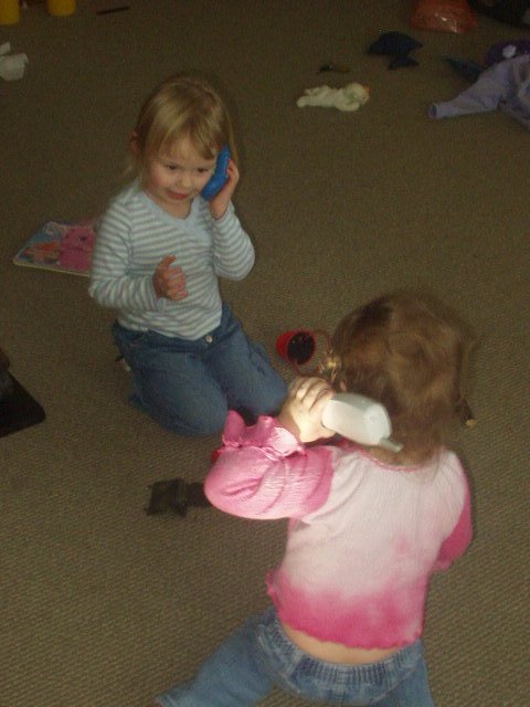 Meet Little Jenny and Little Laura :) Can you hear me now?