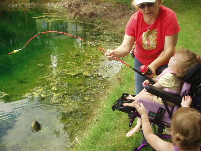 Mary caught a big fish also :)
