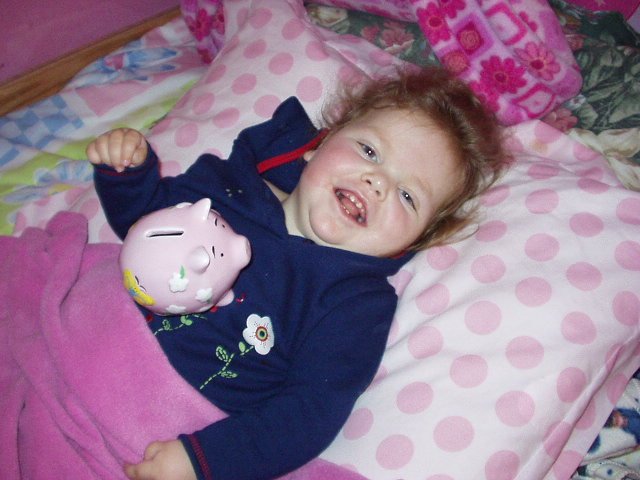 My piggy is hungry!! Anyone have some change \