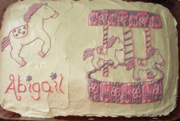 Abigails birthday cake #2 :)