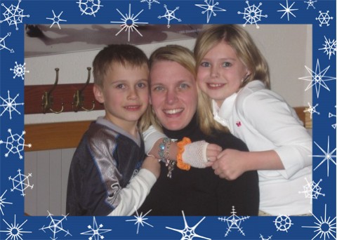 Wow!! Heidi can smile :) hehehe