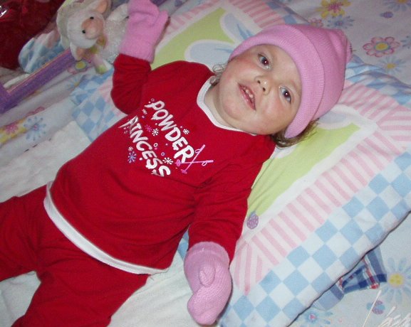 I'm ready for the powder (and school) :) hehe