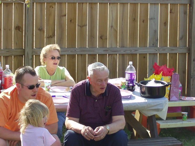 I'm not sure what everyone is looking at! But, they all have the same facial expression :0