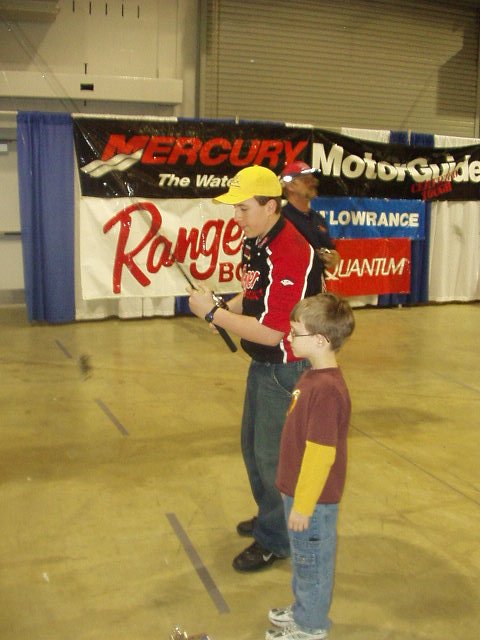 Timothy is learning from a PRO!!