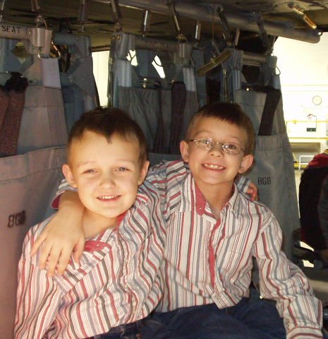 Timothy and Elijah are the best of friends!