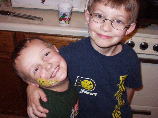 Elijah says that Timothy is his bestest brother :) hehe
