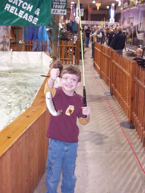 Timothy caught a big one!!