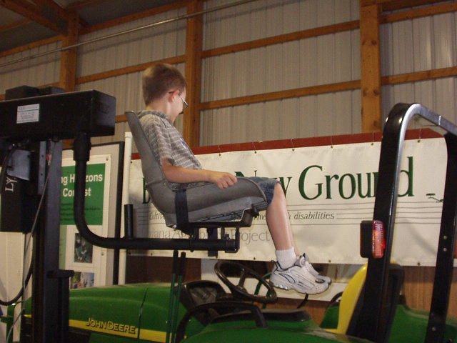 Timothy is getting a lift :)