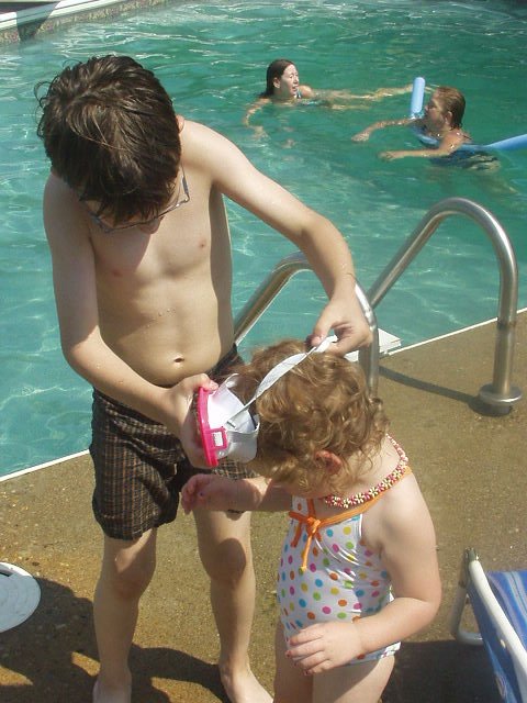 Timothy is such a good brother!!